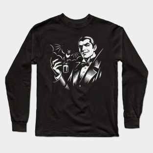 Vampire Bartender Long Sleeve T-Shirt